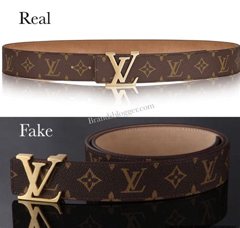 how to spot a fake louis vuitton belt|real louis vuitton damier belt.